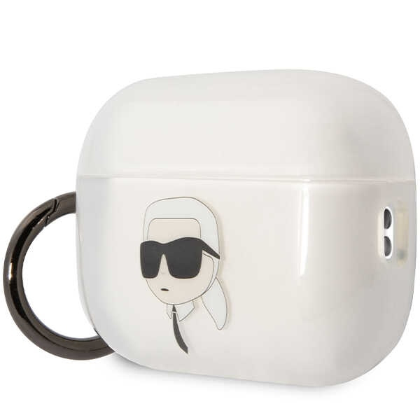 Kryt Karl Lagerfeld KLAP2HNIKTCT Apple AirPods Pro 2 transparent Ikonik Karl Lagerfeld