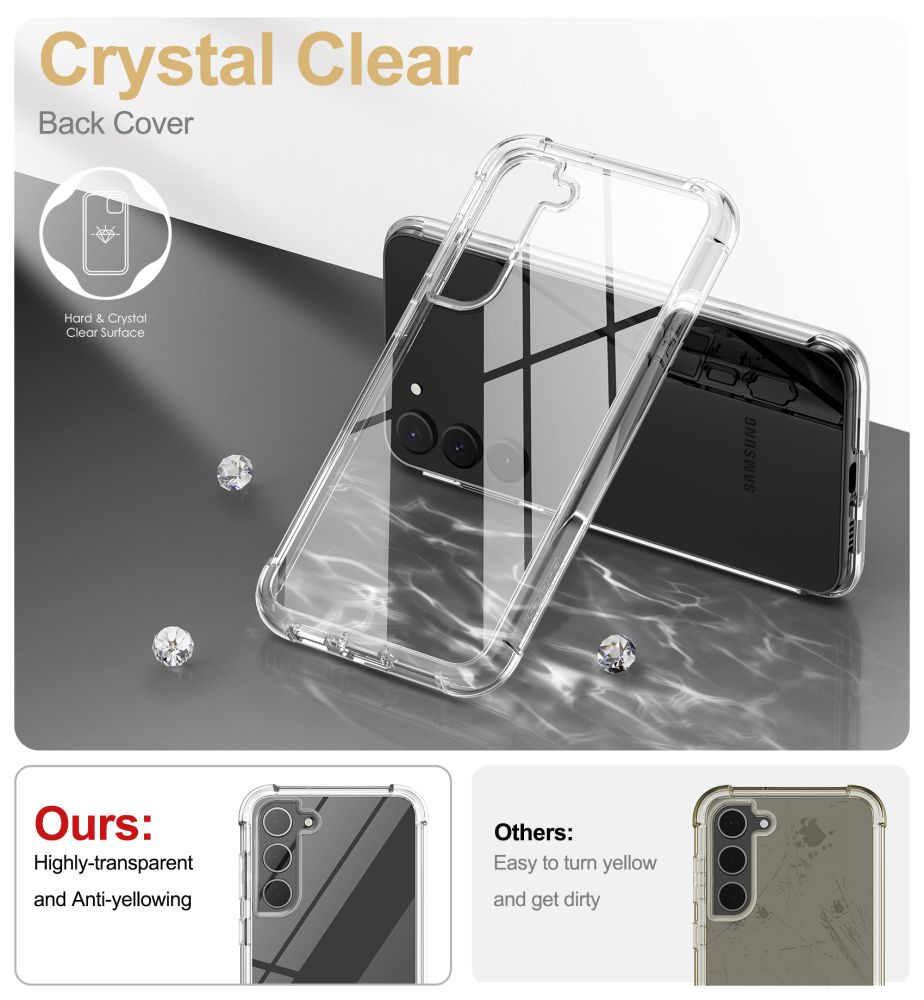 Kryt Tech-Protect Kevlar Samsung Galaxy S23+ Plus Clear