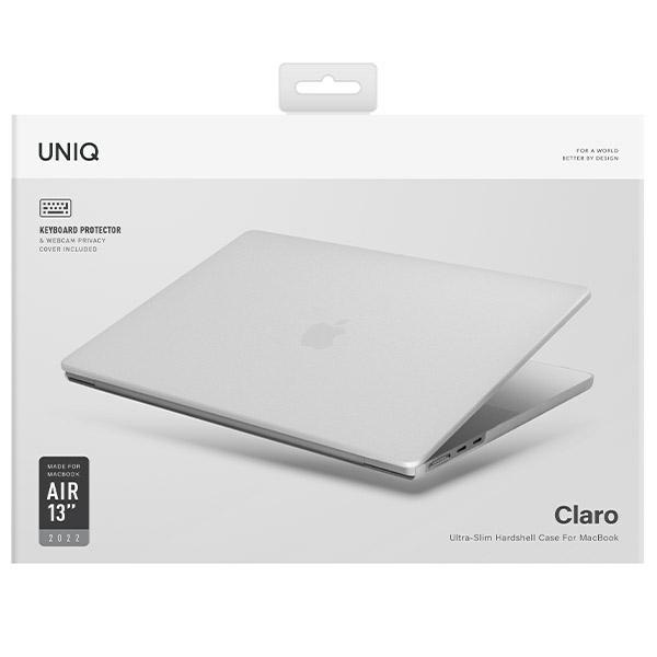 Kryt UNIQ Claro Apple MacBook Air 13 2022 dove matte clear
