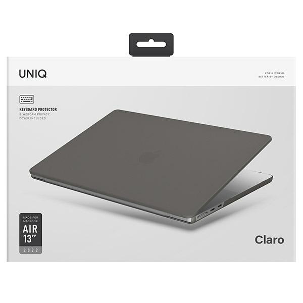 Kryt UNIQ Claro Apple MacBook Air 13 2022 smoke grey
