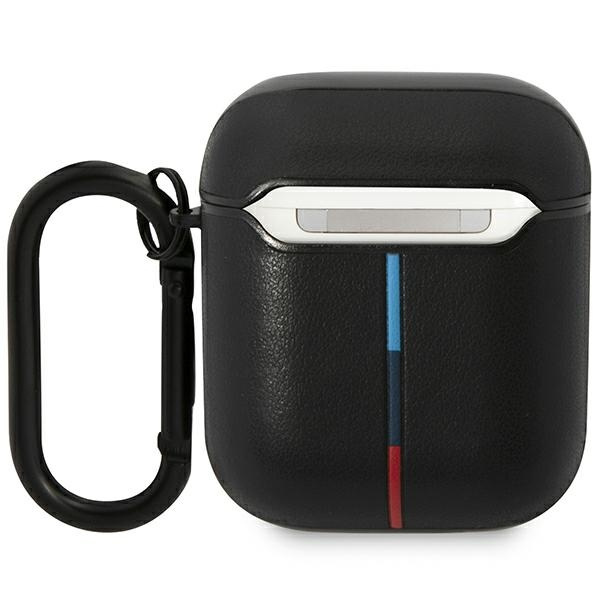 Kryt BMW BMA222PVTK Apple AirPods 2/1 black Leather Curved Line