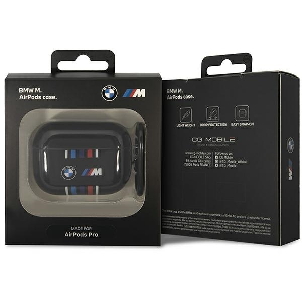 Kryt BMW BMAP22SWTK Apple AirPods Pro black Multiple Colored Lines