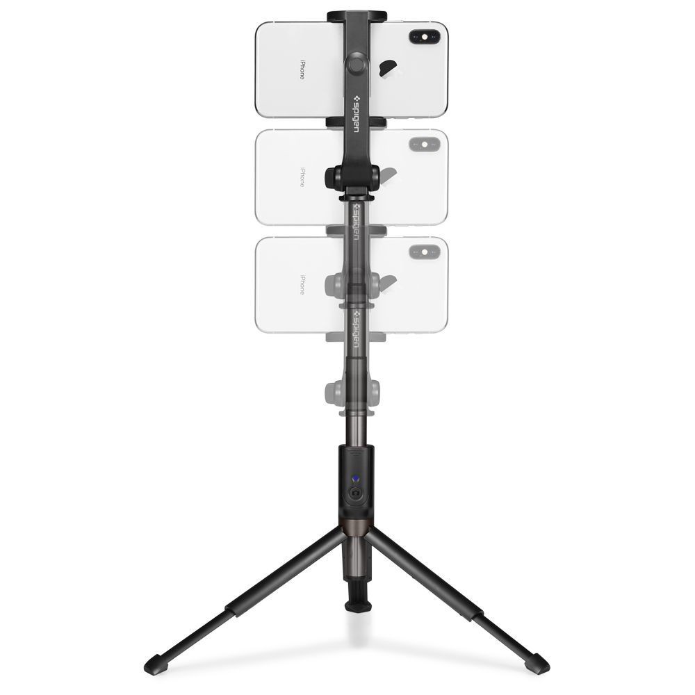 Selfie tyč Spigen S540w Wireless Tripod Black