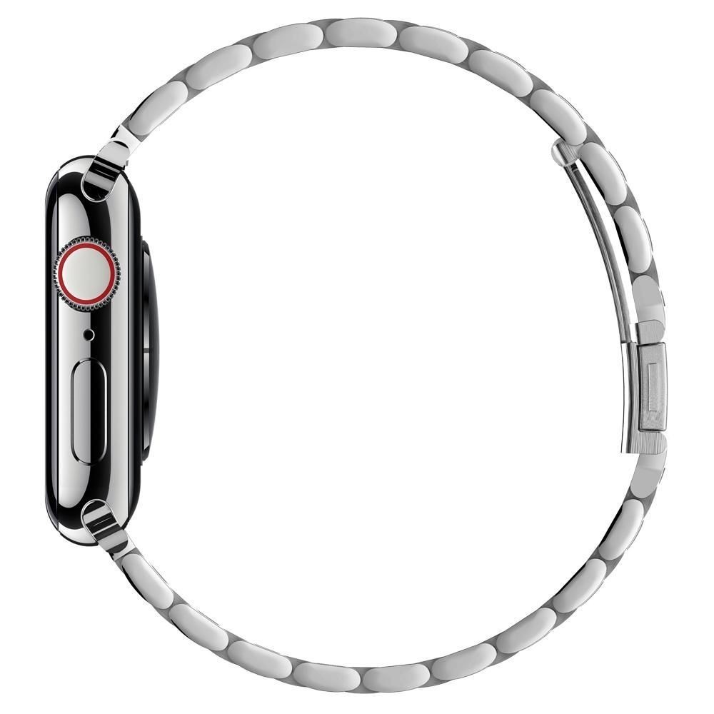 Kryt Belt Spigen Modern Fit Band Apple Watch 4/5/6/7/SE/8/9/Ultra 44/45/49mm Silver