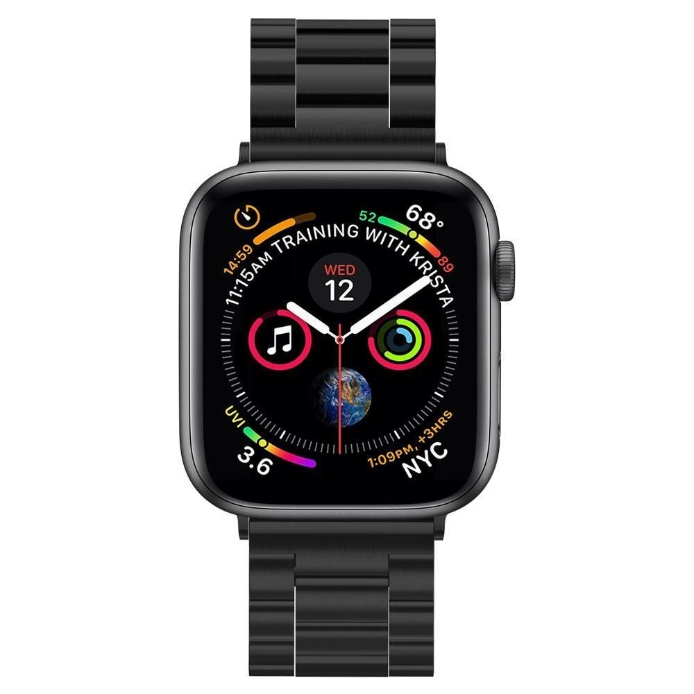 Kryt Band Spigen Modern Fit Band Apple Watch 4/5/6/7/SE/8/9/Ultra 44/45/49mm Black