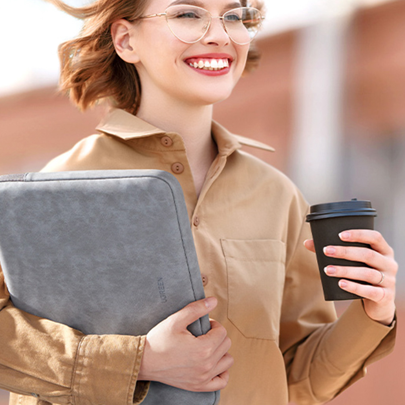 Kryt UGREEN LP187 Laptop Case to 14 inch gray