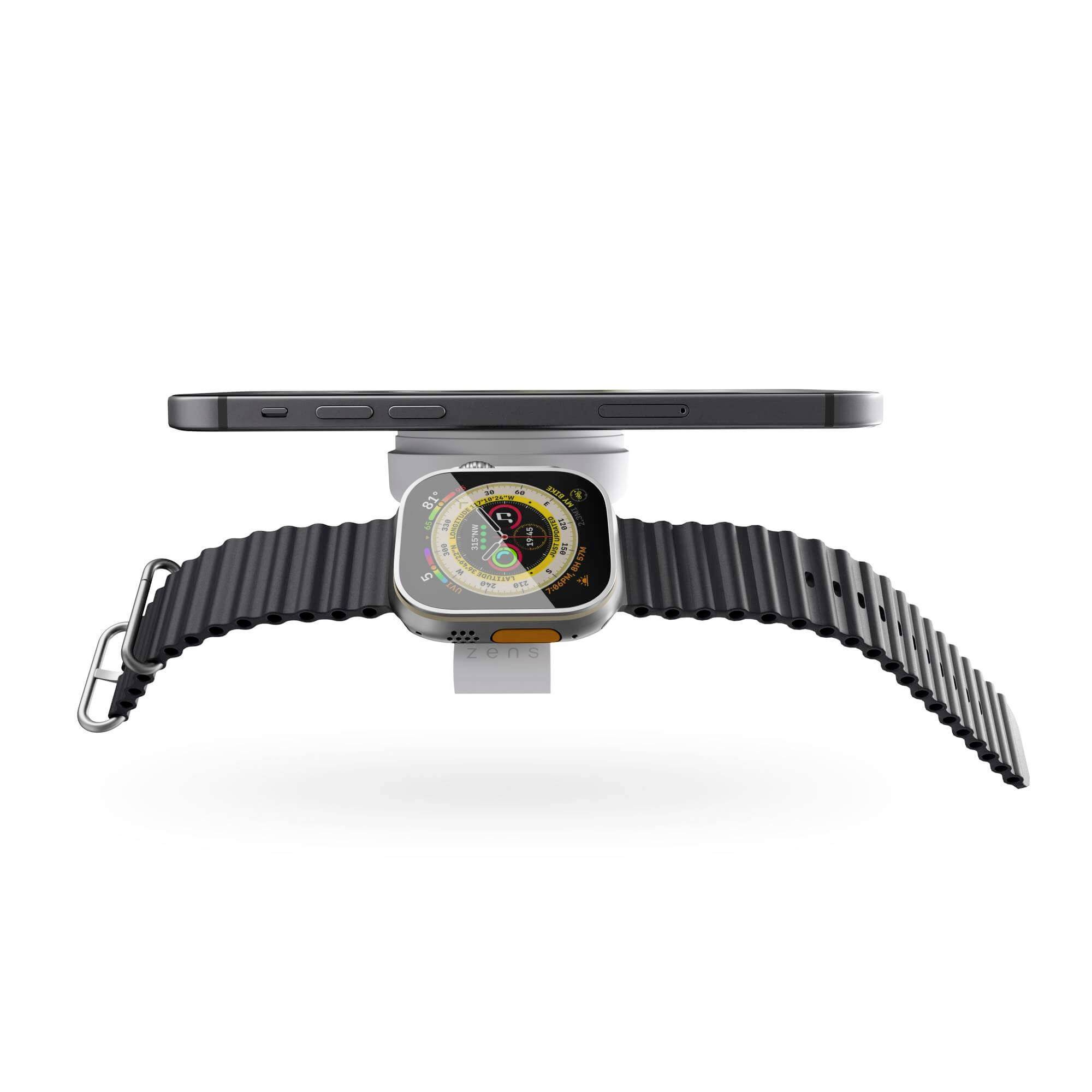 Bezdrátová nabíječka ZENS Travel 2in1 Wireless Charger MagSafe, Apple Watch