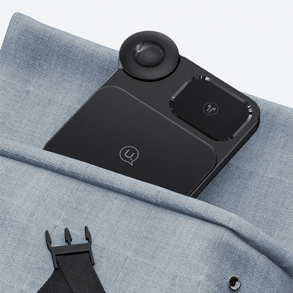 Bezdrátová nabíječka USAMS 3in1 Wireless Charger 15W black (US-CD190)
