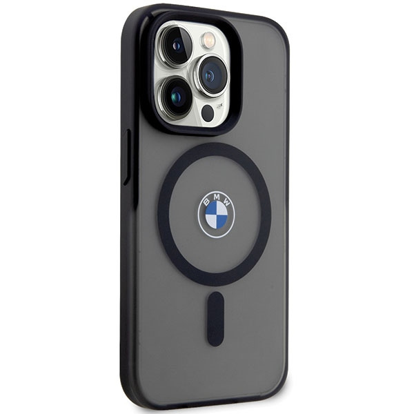 Kryt BMW BMHMP14LDSLK iPhone 14 Pro 6.1" black hardcase Signature MagSafe