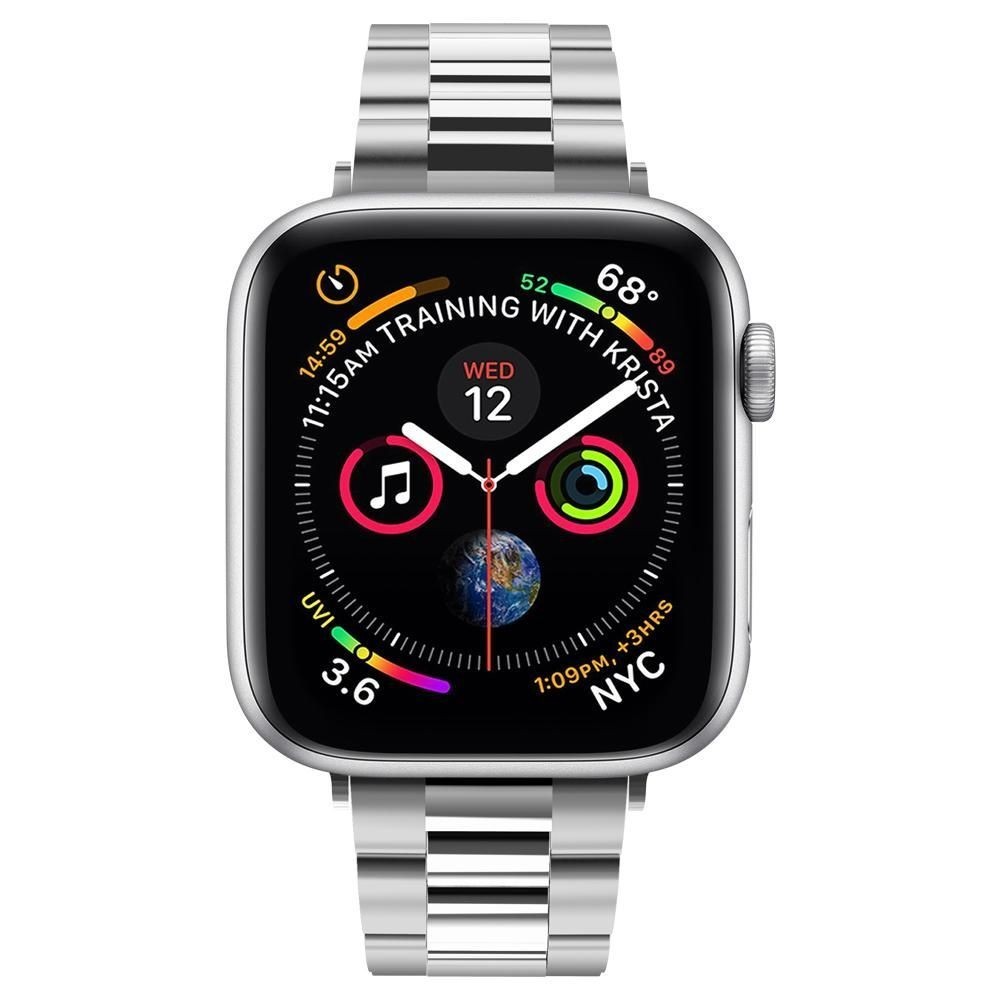 Kryt Band Spigen Modern Fit Band Apple Watch 4/5/6/7/SE 40/41mm Silver