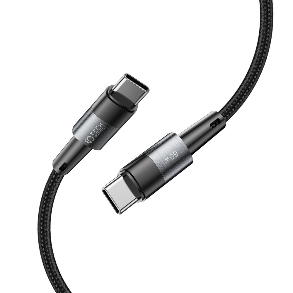 Tech-Protect Ultraboost USB-C/USB-C Cable PD 60W 3A 25cm Grey