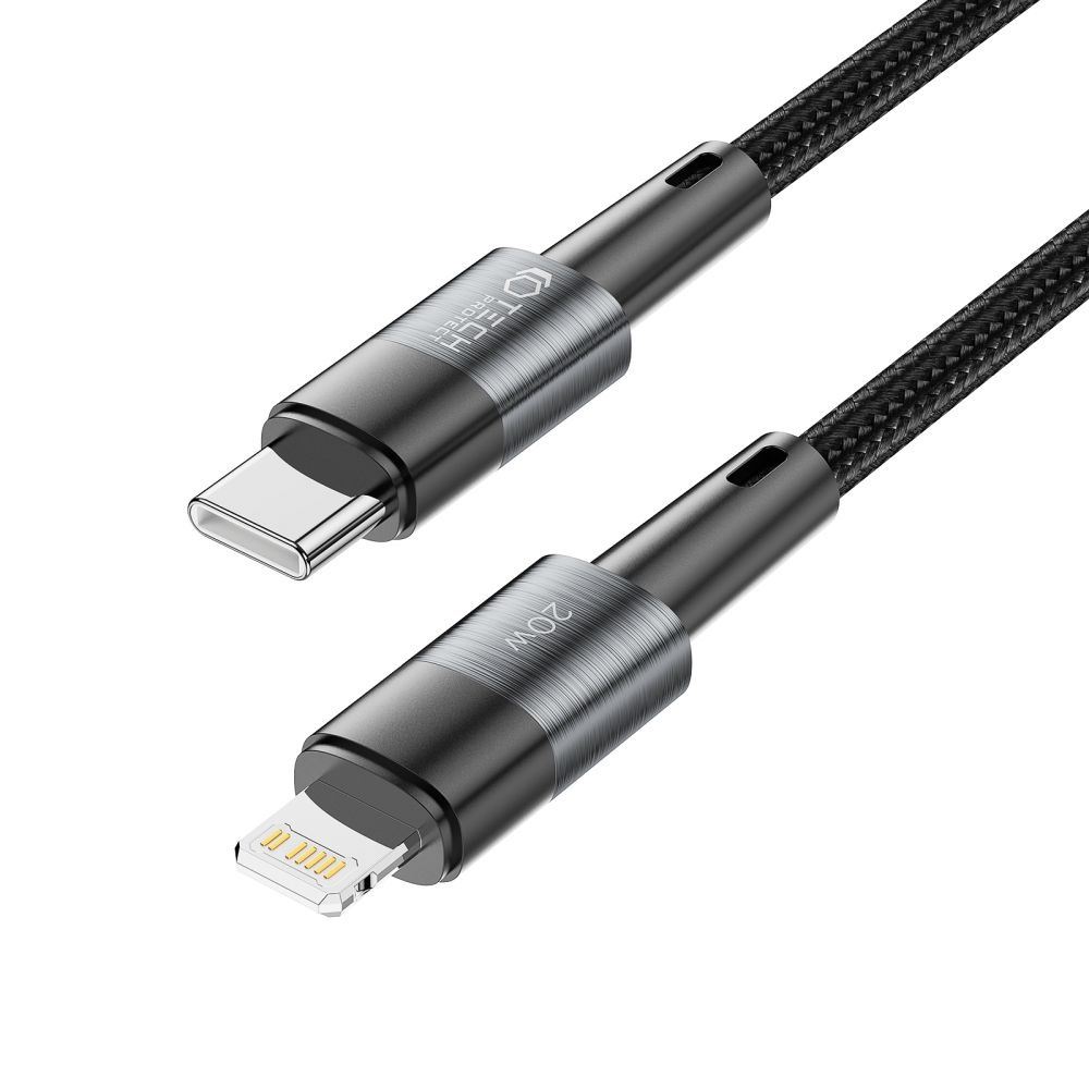 Tech-Protect Ultraboost USB-C/Lightning Cable PD 20W 3A 200cm Grey