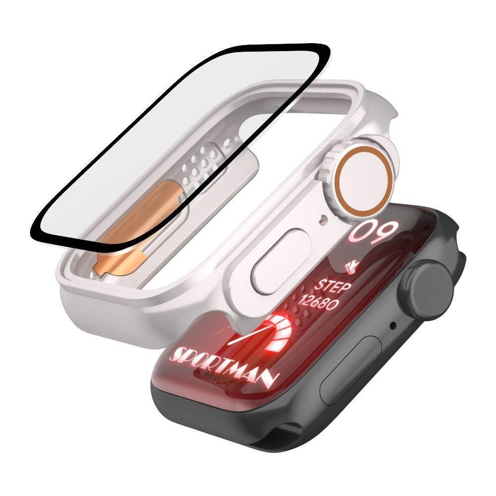 Kryt Case Tech-Protect Defense360 Apple Watch 4/5/6/7/8/9/SE 44/45mm Black/orange