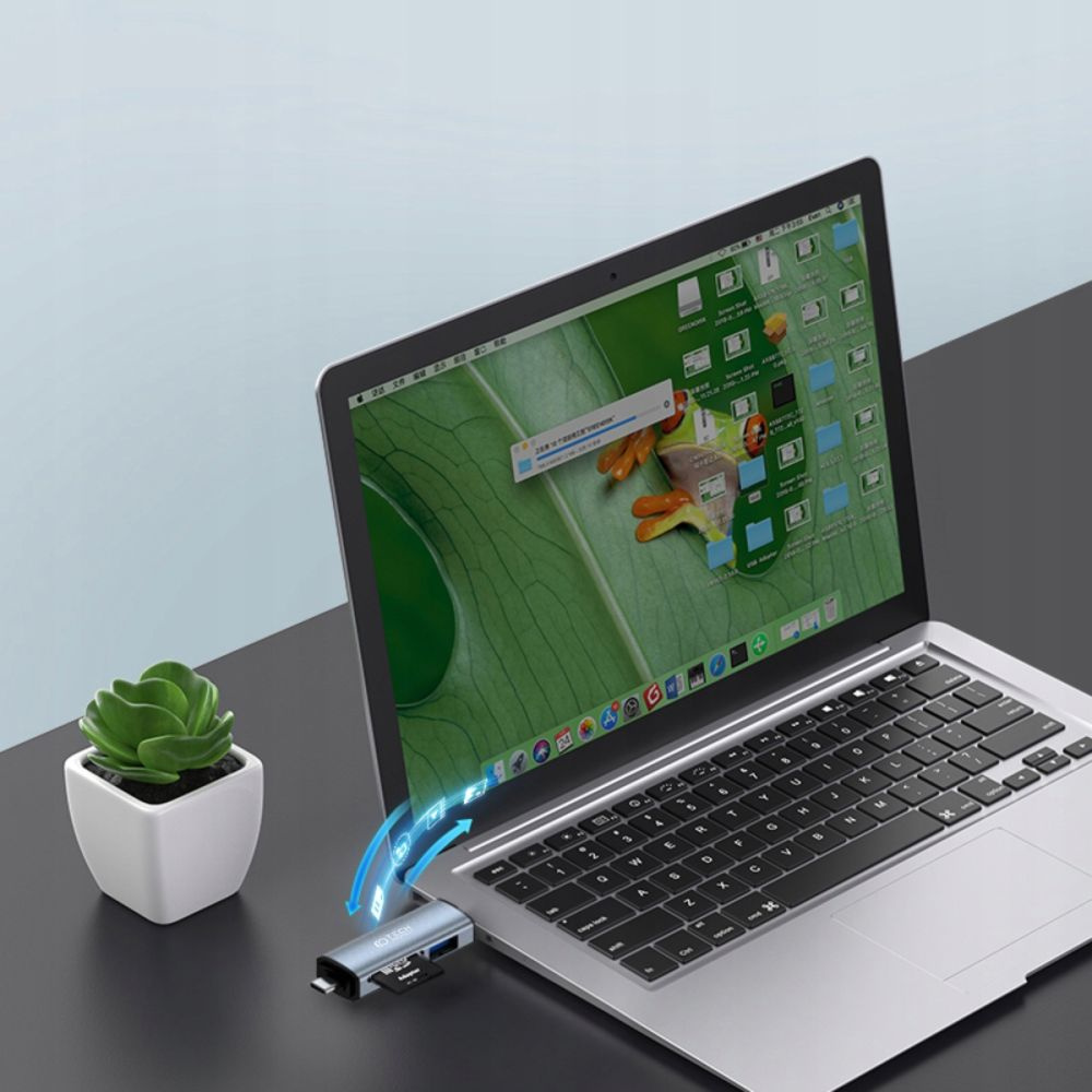 Kryt Tech-Protect Ultraboost Card Reader SD/microSD gray