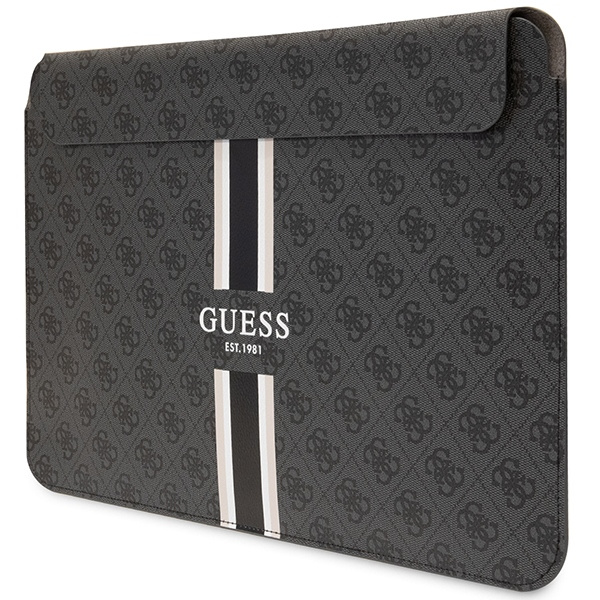 Kryt Guess Sleeve GUCS14P4RPSK 14 inch black 4G Printed Stripes
