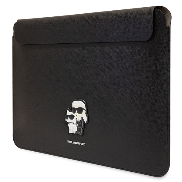 Kryt Karl Lagerfeld Sleeve KLCS14SAKCPMK 14 inch black Saffiano Karl&Choupette