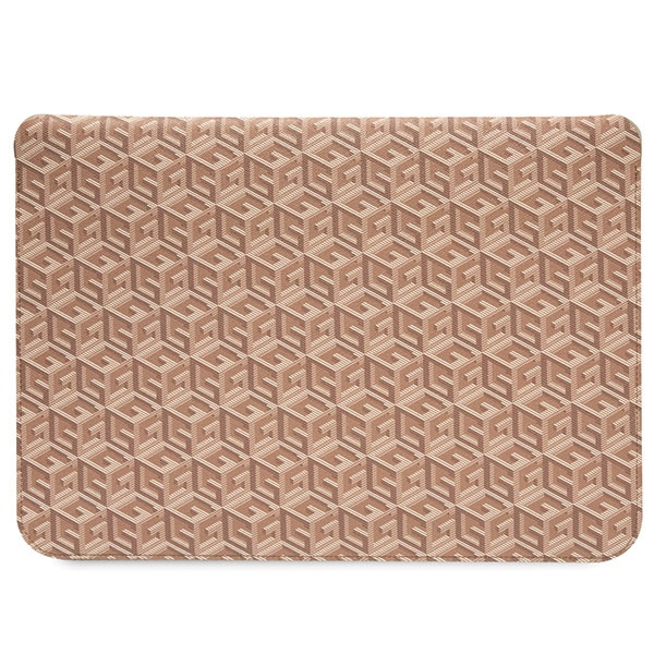 Kryt Guess Sleeve GUCS14HGCFSEW 14 inch brown GCube Stripes