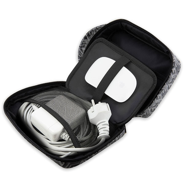 Kryt Guess GUHBHGCFSEK Organizer black GCube Stripe