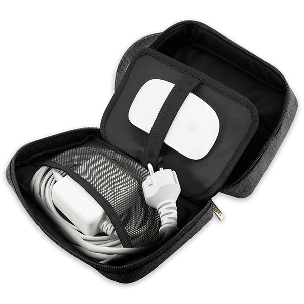 Kryt Guess GUHBP4RPSK Organizer black 4G Printed Stripes