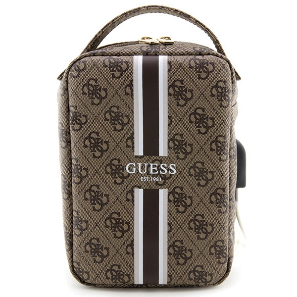 Kryt Guess GUHBP4RPSW Organizer brown 4G Printed Stripes