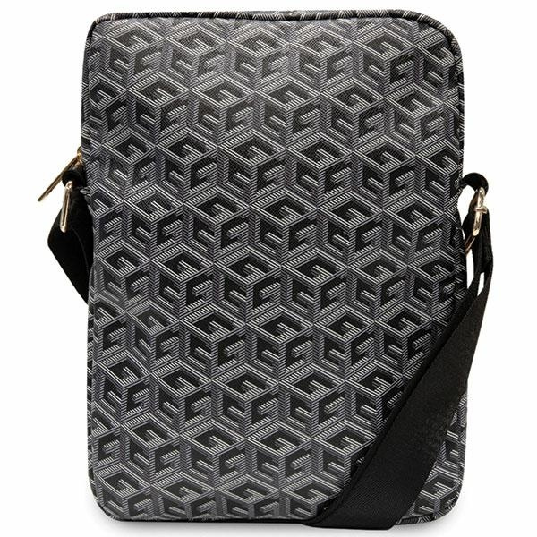 Kryt Guess GUTB10HGCFSEK 10 inch black GCube Stripe Tablet Bag