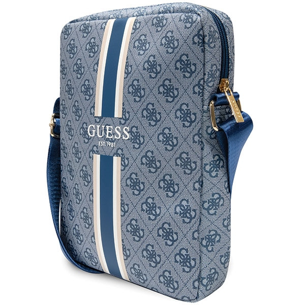 Kryt Guess GUTB10P4RPSB 10 inch blue 4G Stripes Tablet Bag