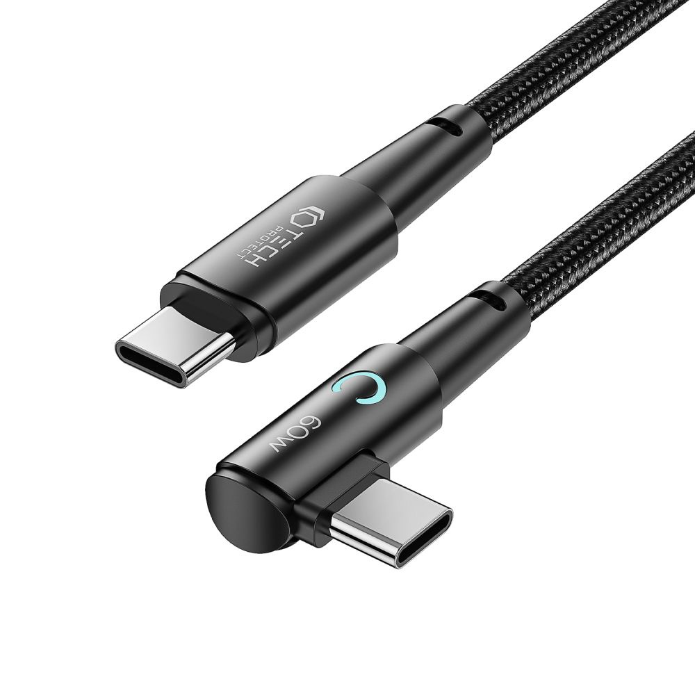 Tech-Protect Ultraboost L USB-C/USB-C Cable 60W 6A 100cm Grey