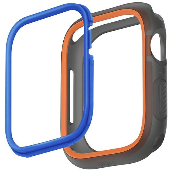 Kryt UNIQ Moduo Apple Watch 4/5/6/7/SE/8/9 44/45mm orange-blue