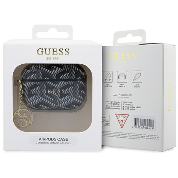 Kryt Guess GUAP2PGCE4CK Apple AirPods Pro 2 cover GCube Charm black