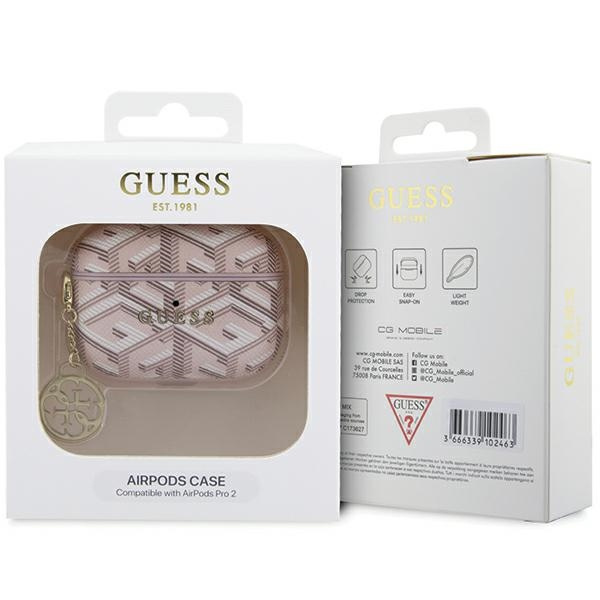 Kryt Guess GUAP2PGCE4CP Apple AirPods Pro 2 cover GCube Charm pink