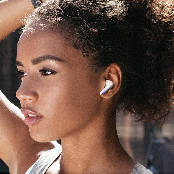 Sluchátka USAMS BHUENCXD02 wireless Bluetooth 5.3 TWS X-don series white (US-XD19)