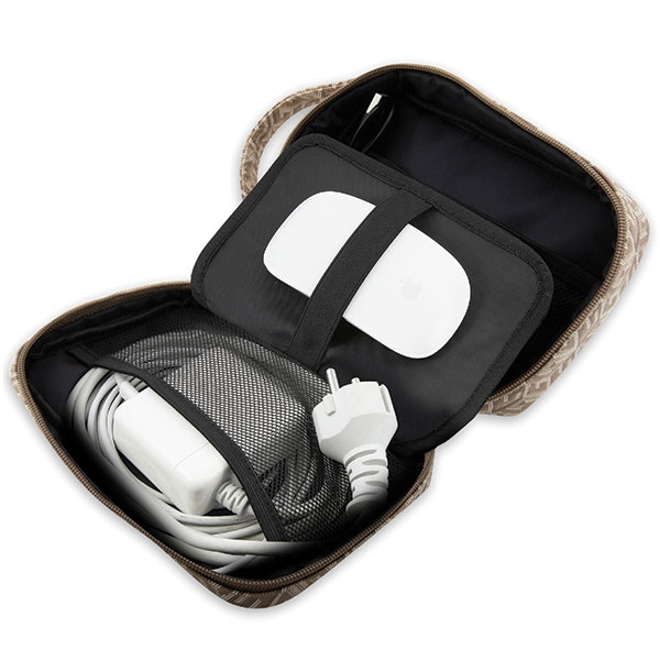 Kryt Guess GUHBHGCFSEW handbag GCube Stripe brown