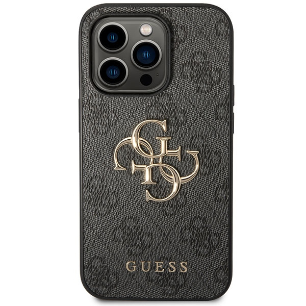 Kryt Guess GUHCP15X4GMGGR Apple iPhone 15 Pro Max hardcase 4G Big Metal Logo grey