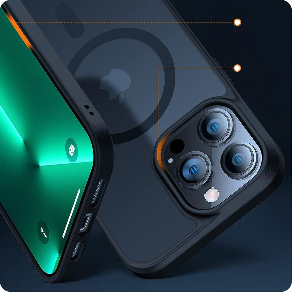 Kryt Tech-Protect MagMat MagSafe Apple iPhone 15 Pro Matte Black