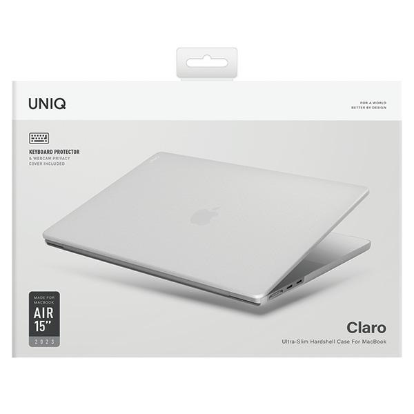 Kryt UNIQ Claro Apple MacBook Air 15 2023 dove matte clear