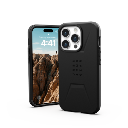 Kryt UAG Urban Armor Gear Civilian MagSafe Apple iPhone 15 Pro (black)