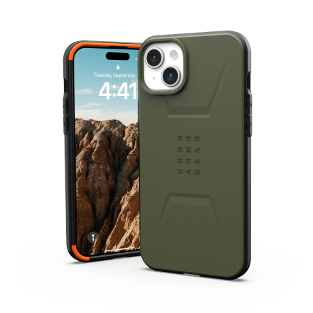 Kryt UAG Urban Armor Gear Civilian MagSafe Apple iPhone 15 Plus / 14 Plus (olive)
