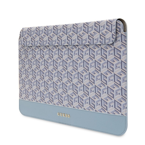Kryt Guess Sleeve GUCS16HGCFSEB laptops up to 16 inch GCube Stripes blue