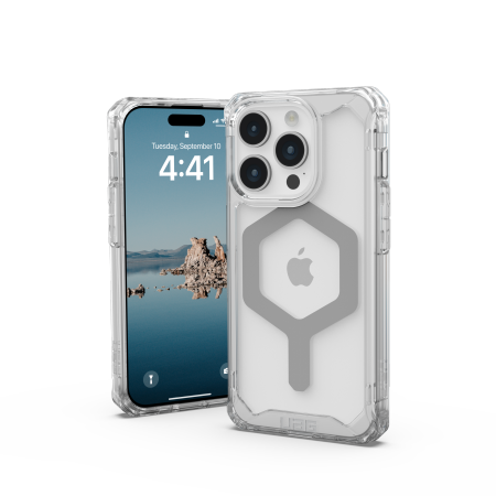 Kryt UAG Urban Armor Gear Plyo MagSafe Apple iPhone 15 Pro (ice-silver)