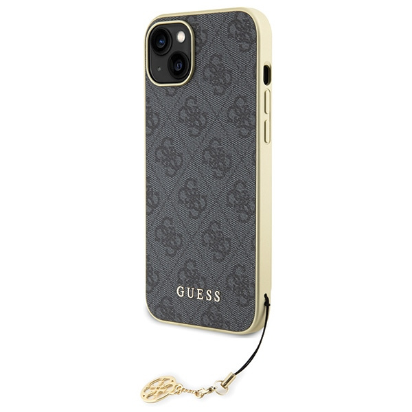 Kryt Guess GUHCP15MGF4GGR Apple iPhone 15 Plus / 14 Plus hardcase 4G Charms Collection grey