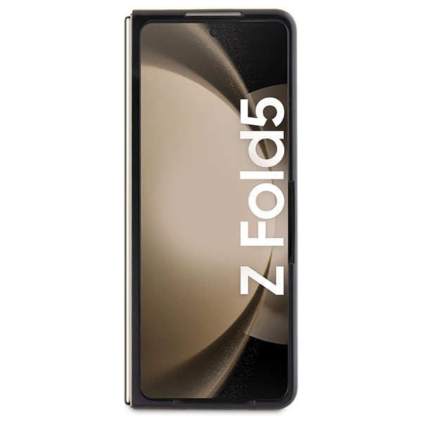 Kryt BMW BMHCZFD5SLLBK Samsung Galaxy Z Fold5 hardcase Signature Logo Imprint black