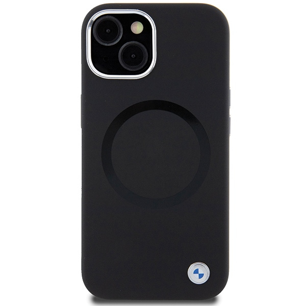 Kryt BMW BMHMP15MSILBK2 Apple iPhone 15 Plus / 14 Plus Signature Liquid Silicone MagSafe black
