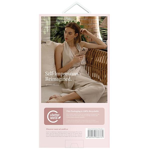 Kryt UNIQ Coehl Prairie Apple iPhone 15 Pro lavender blue