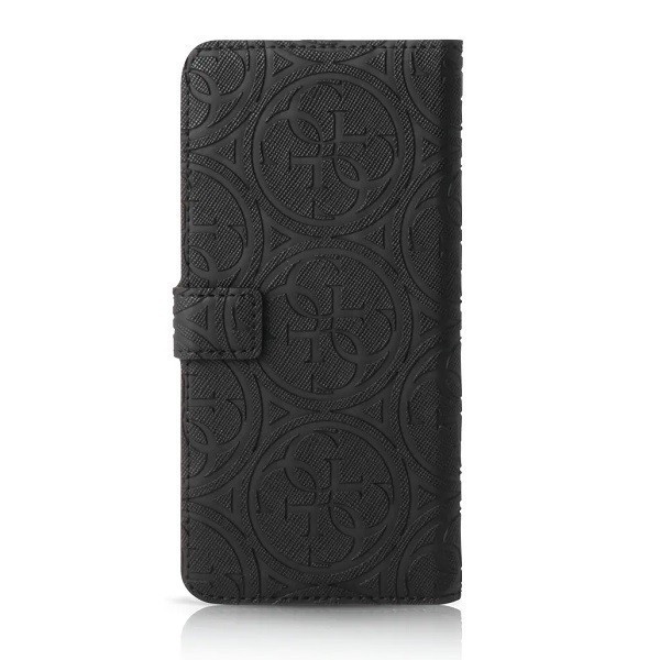 Pouzdro Guess GUBKXLHEBK Universal XL 5.2 - 5.7" black book 4G Heritage