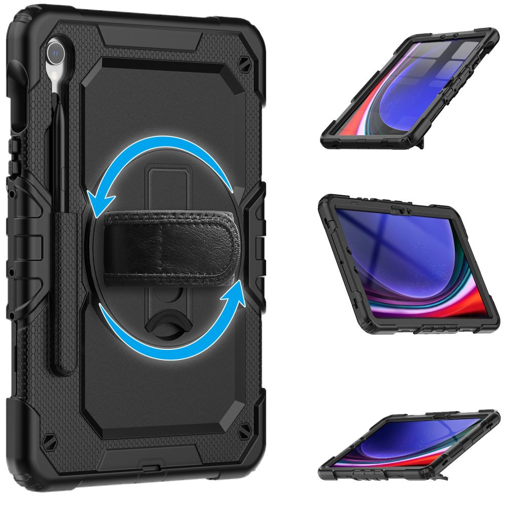 Kryt Tech-Protect Solid360 Samsung Galaxy Tab S9 FE Black