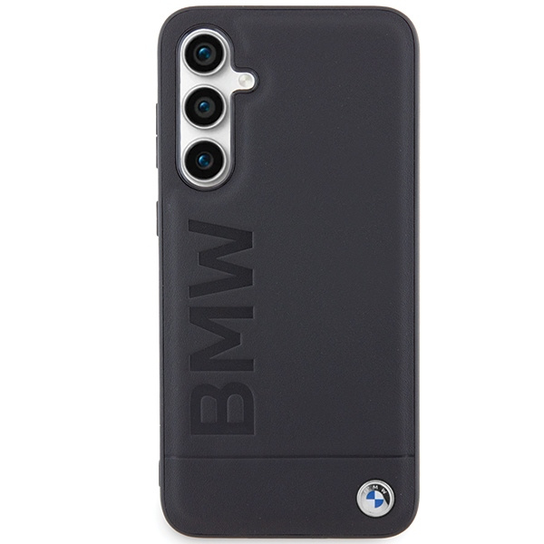 Kryt BMW BMHCS23FESLLBK Samsung Galaxy S23 FE Leather Hot Stamp black