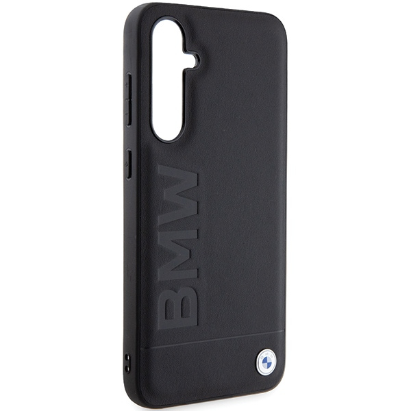 Kryt BMW BMHCS23FESLLBK Samsung Galaxy S23 FE Leather Hot Stamp black