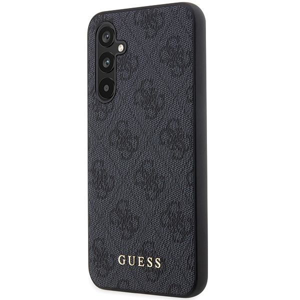 Kryt Guess GUHCS23FEG4GFGR Samsung Galaxy S23 FE hardcase 4G Metal Gold Logo grey