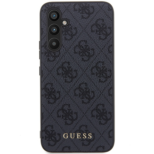 Kryt Guess GUHCS23FEG4GFGR Samsung Galaxy S23 FE hardcase 4G Metal Gold Logo grey