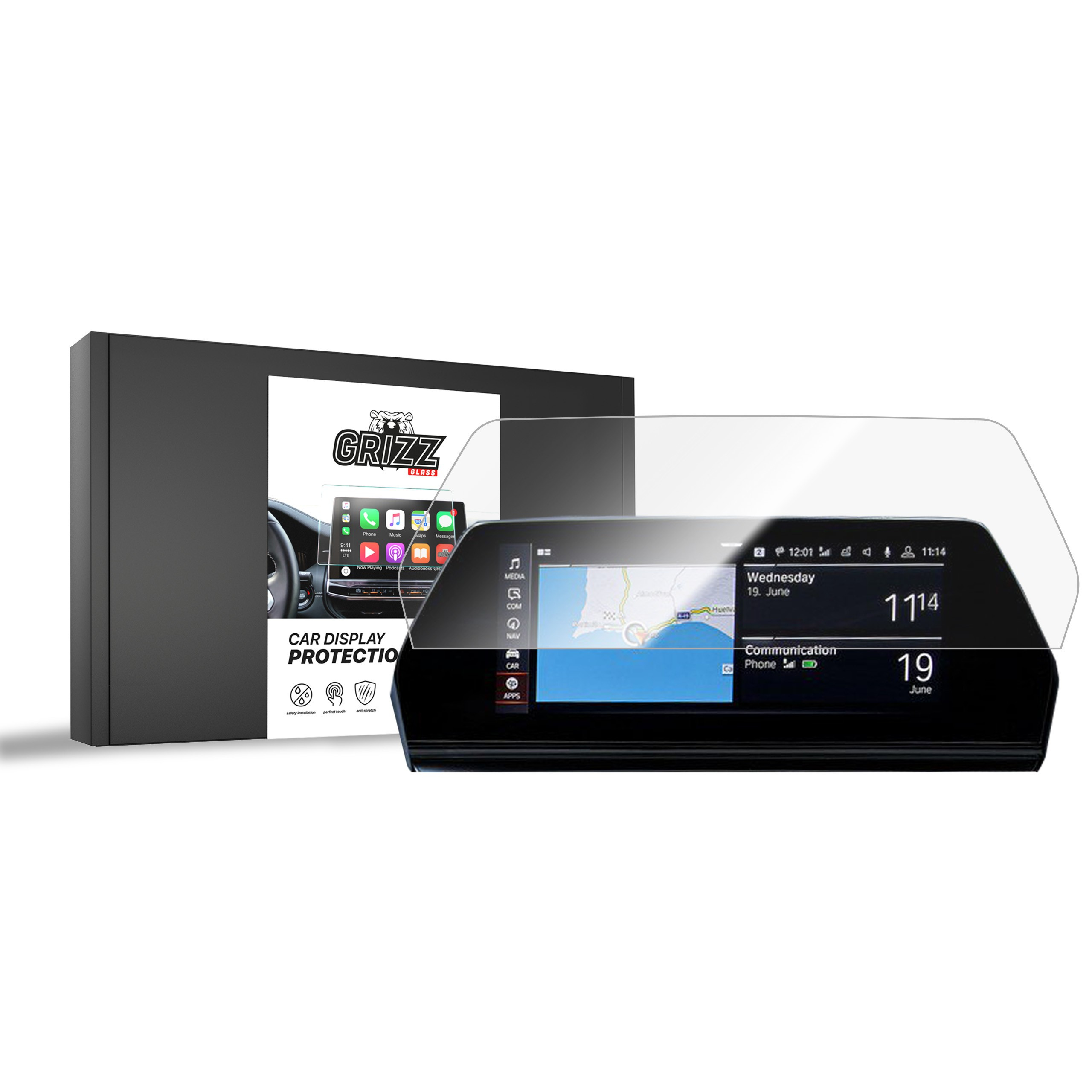 Keramická fólie do auta GrizzGlass CarDisplay Protection BMW 8 Grand Coupe G16 2022-2025